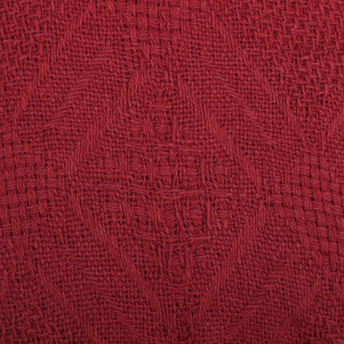 Покрывало БОРДО бордовый 200х240 см, хлопок 330 гр/м