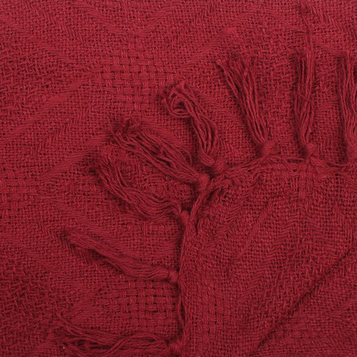 Покрывало БОРДО бордовый 200х240 см, хлопок 330 гр/м