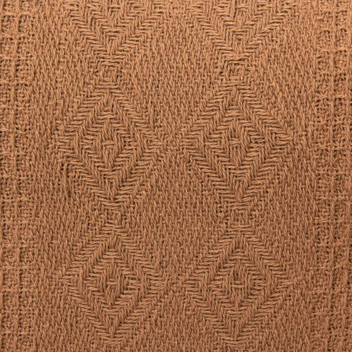 Плед-покрывало ЛОТОС коричневый, 160х220 см, хлопок 330 гр/м