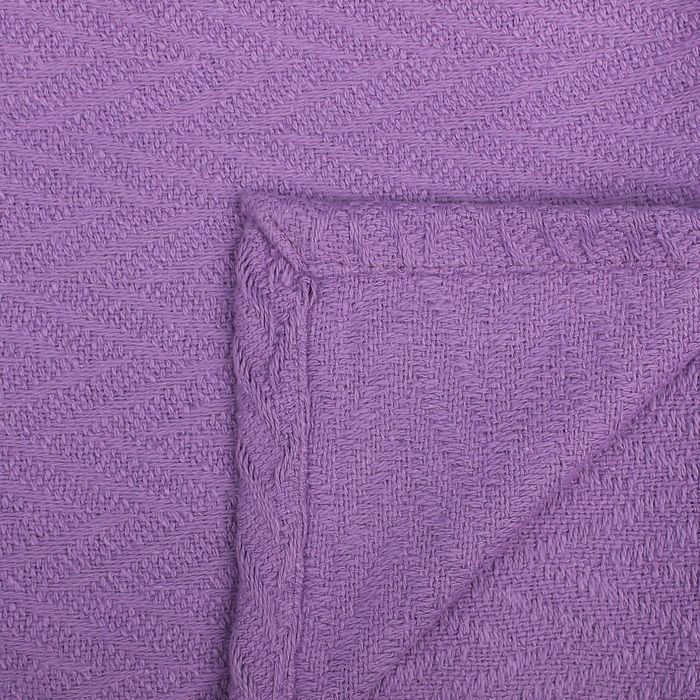 Покрывало ИРИС фиолетовый 160х220 см, хлопок 370 гр/м