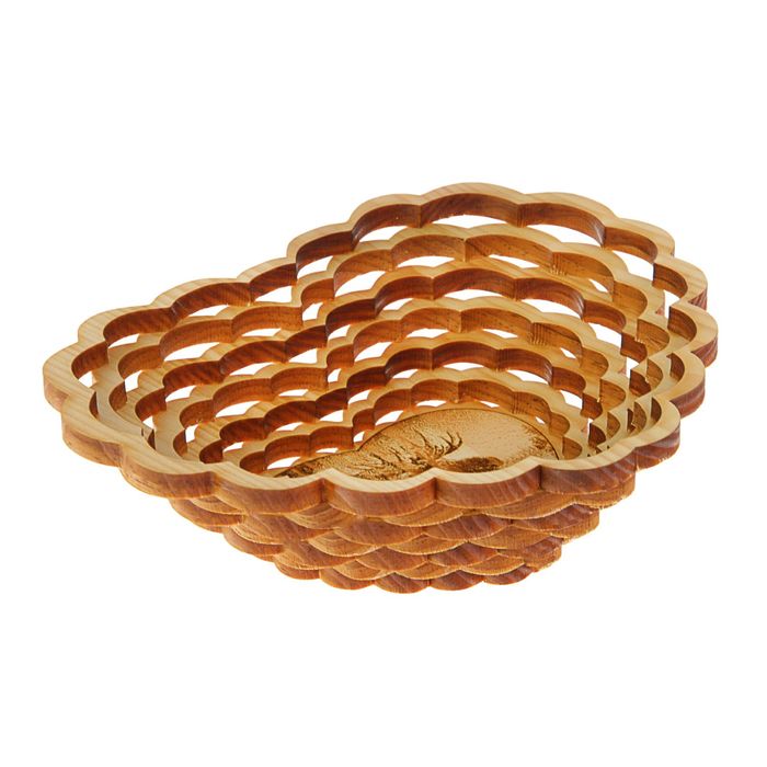 Конфетница «Лось», сердце