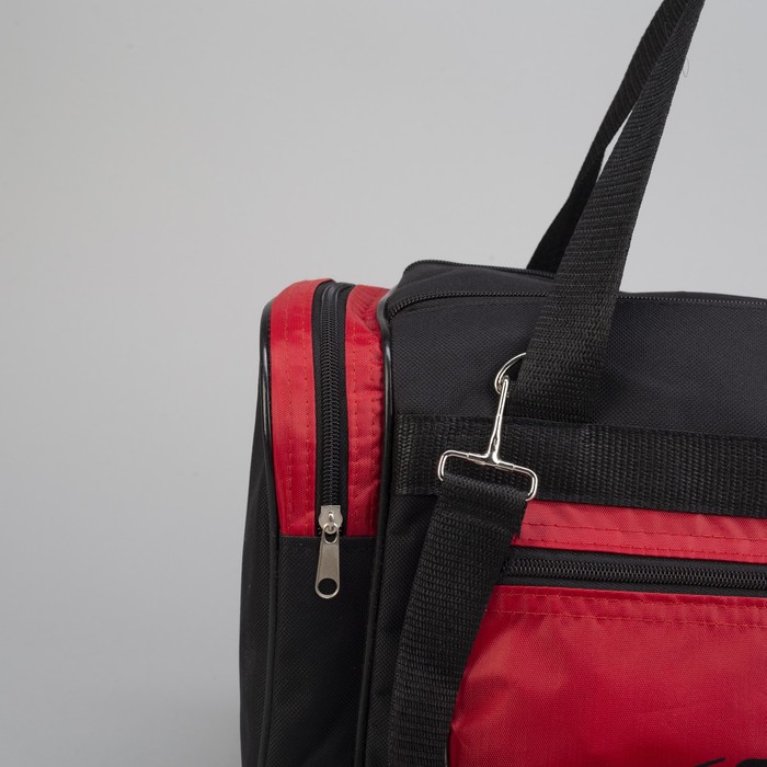 Сумка спорт СД-08, 37*20*23, красный