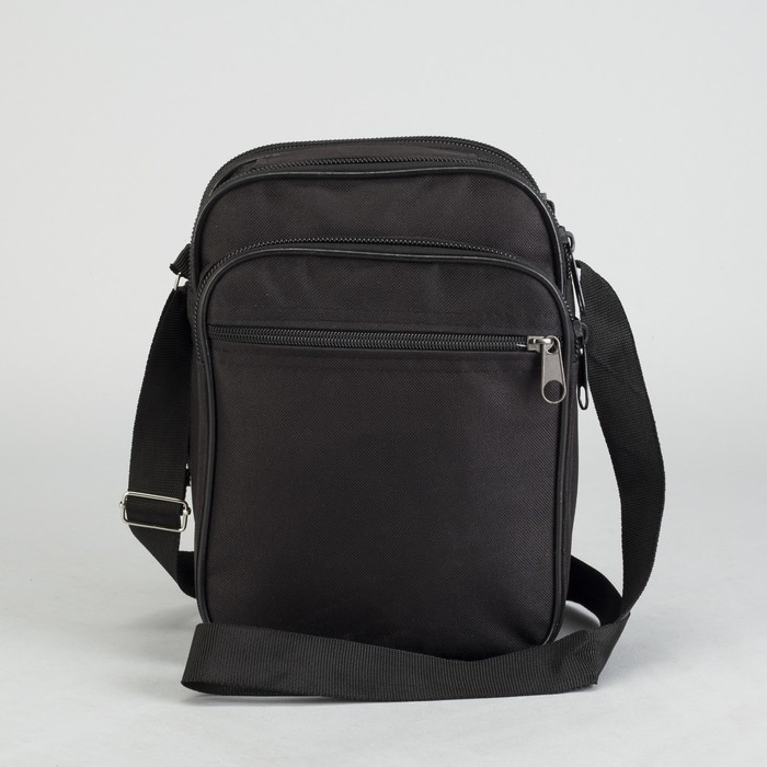 Сумка мужская, цвет чёрный
