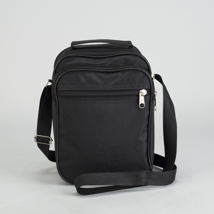 Сумка мужская, цвет чёрный