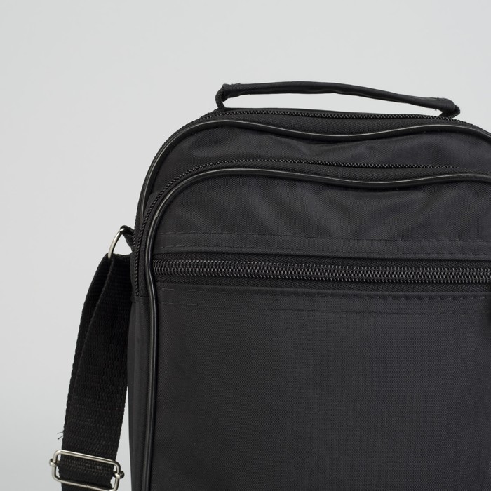 Сумка мужская, цвет чёрный