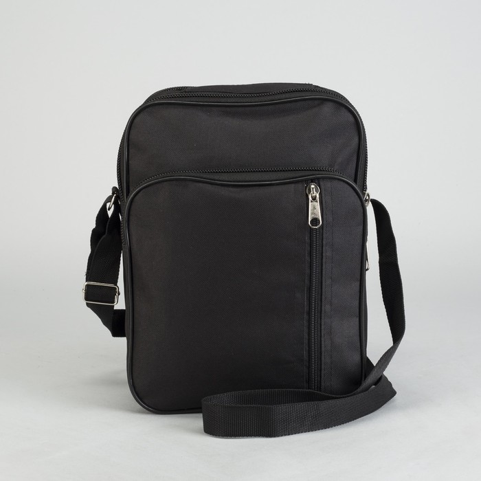 Сумка мужская, цвет чёрный