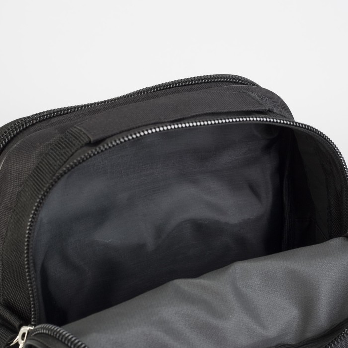 Сумка мужская, цвет чёрный