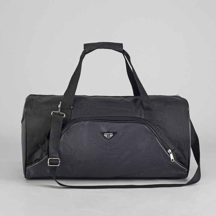 Сумка спортивная СС-02, 46*22*23, серая