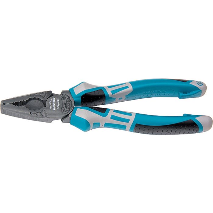 Плоскогубцы комбинированные GROSS, 205 мм, трехкомпонентные рукоятки