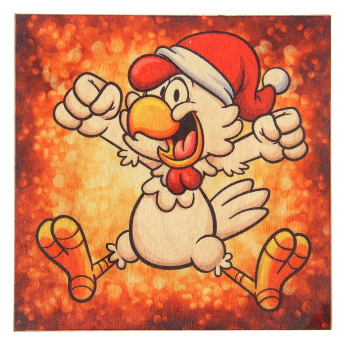 Подставка под горячее 15х15 см "Эмоции МИКС"