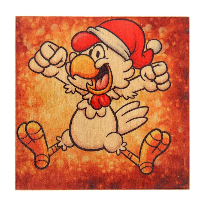 Подставка под горячее 10х10 см "Счастливчик"