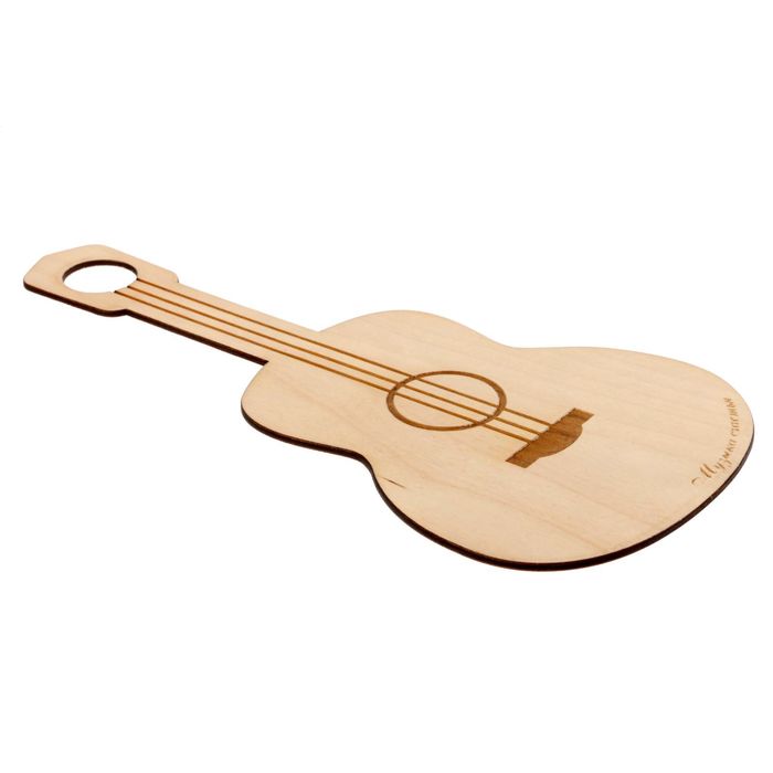 Досочка для творчества деревянная "Гитара"