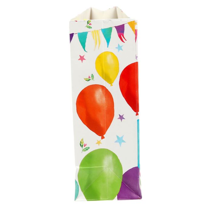 Пакет ламинированный вертикальный «С днём Рождения!», S 11 × 14 × 5,5 см