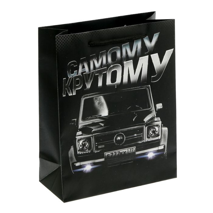 Пакет ламинированный вертикальный «Самому крутому», MS 18 × 23 × 8 см