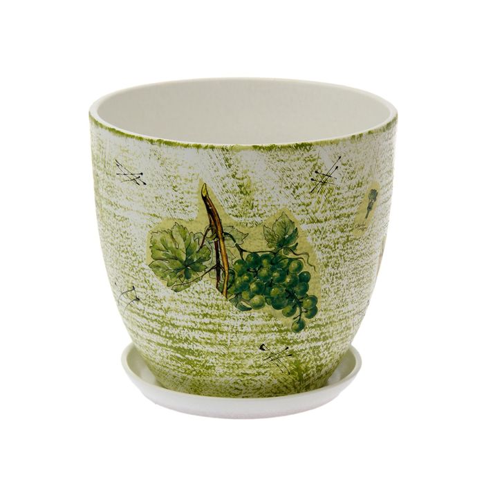 Горшок цветочный "Виноград" №6 8,5л