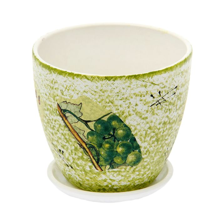 Горшок цветочный "Виноград" №2 0,8л