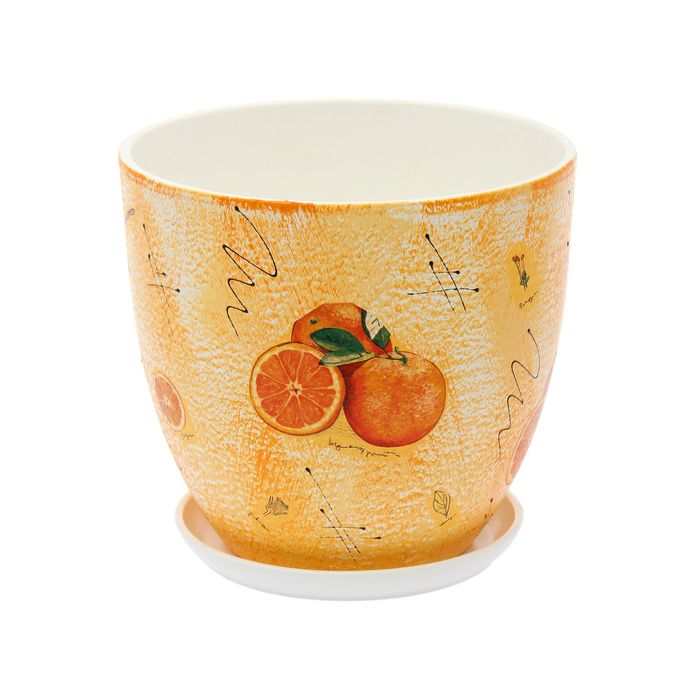 Горшок цветочный "Апельсин" №6 8,5л