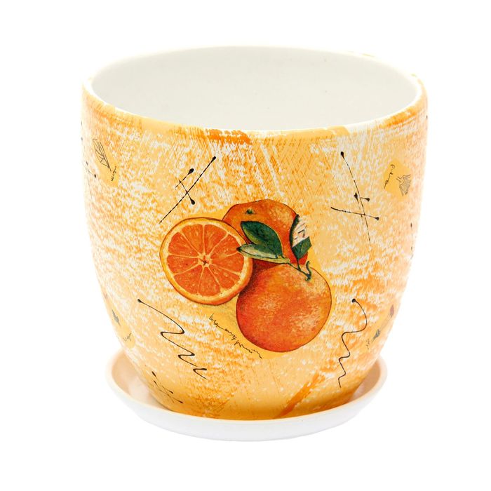 Горшок цветочный "Апельсин" №5 4,8л