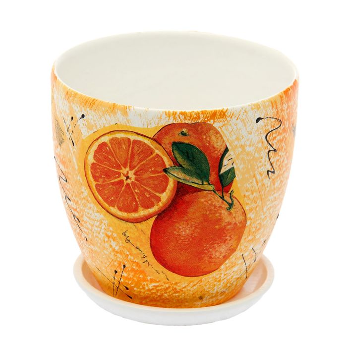 Горшок цветочный "Апельсин" №3 1,5л
