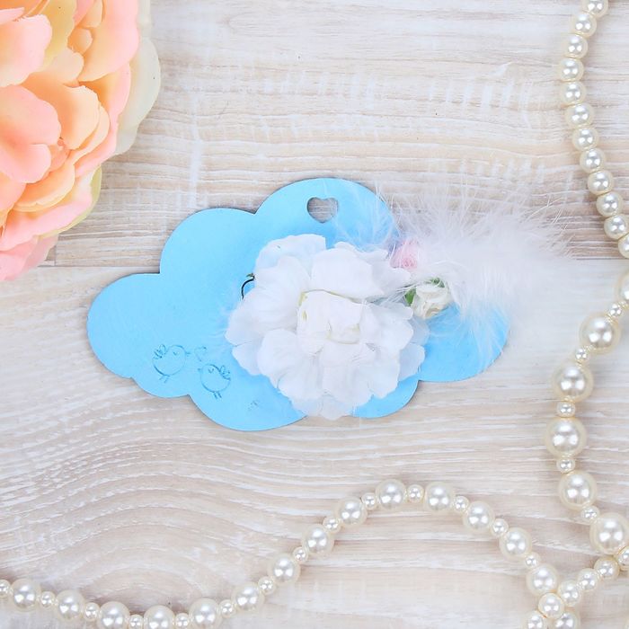 Шильдик деревянный "Облако"