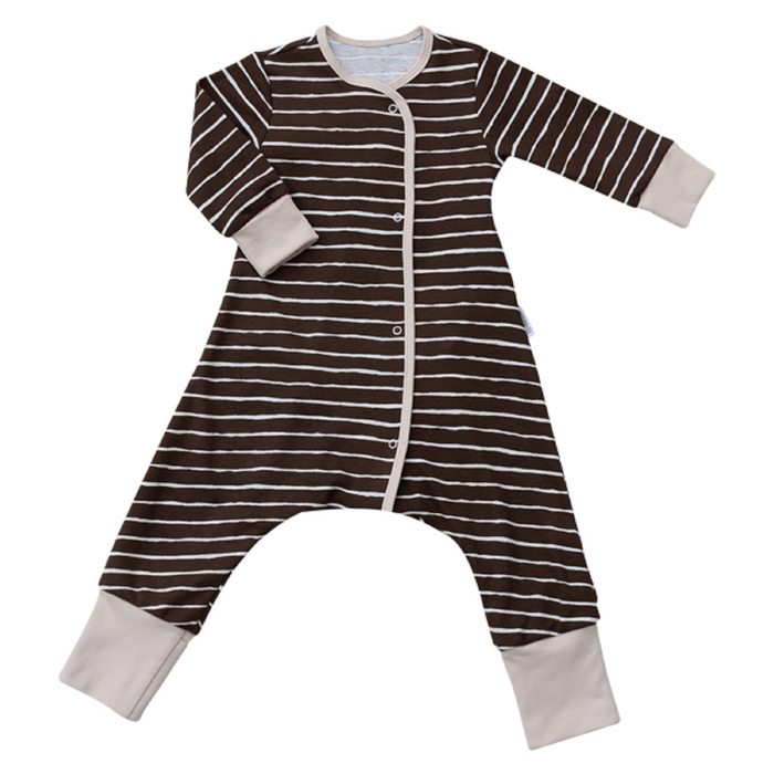 Пижама на кнопках детская "Шоколад", рост 80 см, цвет шоколад ПНК-ШКЛ_М