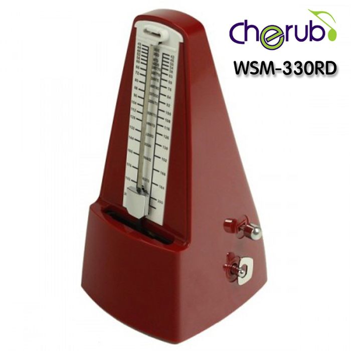 Метроном механический Cherub WSM-330RD, красный