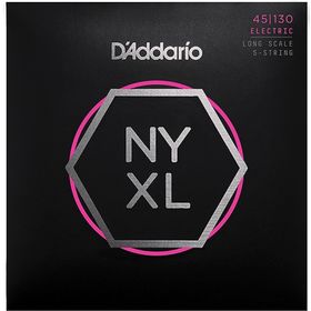 Комплект струн для 5-струнной бас-гитары D'Addario NYXL45130 NYXL