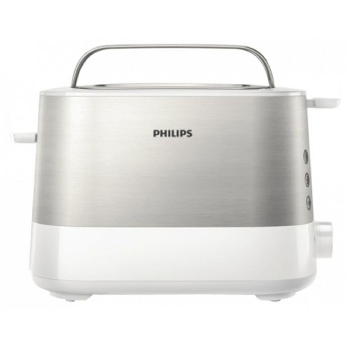 Тостер Philips HD 2637/00, 1050 Вт, 2 тоста, 7 режимов, подставка для подогрева булочек