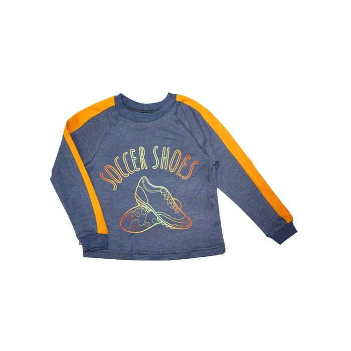 Джемпер для мальчика, рост 104 см, цвет индиго меланж 20516