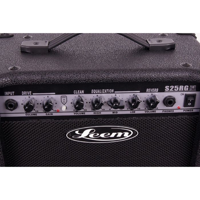 Гитарный комбоусилитель Leem S25RG, 25 Вт, реверберация
