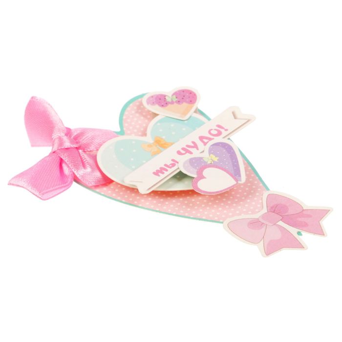Набор для создания валентинки "Ты чудо!", 5 х 8 см