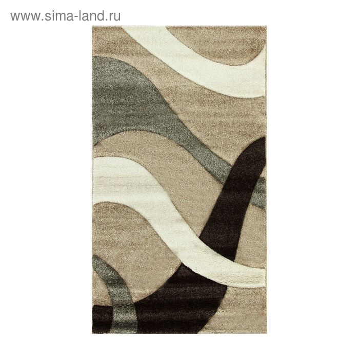 Ковёр прямоугольный Rio Carving 024, 100 х 200 см, цвет beige ковёр прямоугольный elegance 3092 cream 100 х 200 см