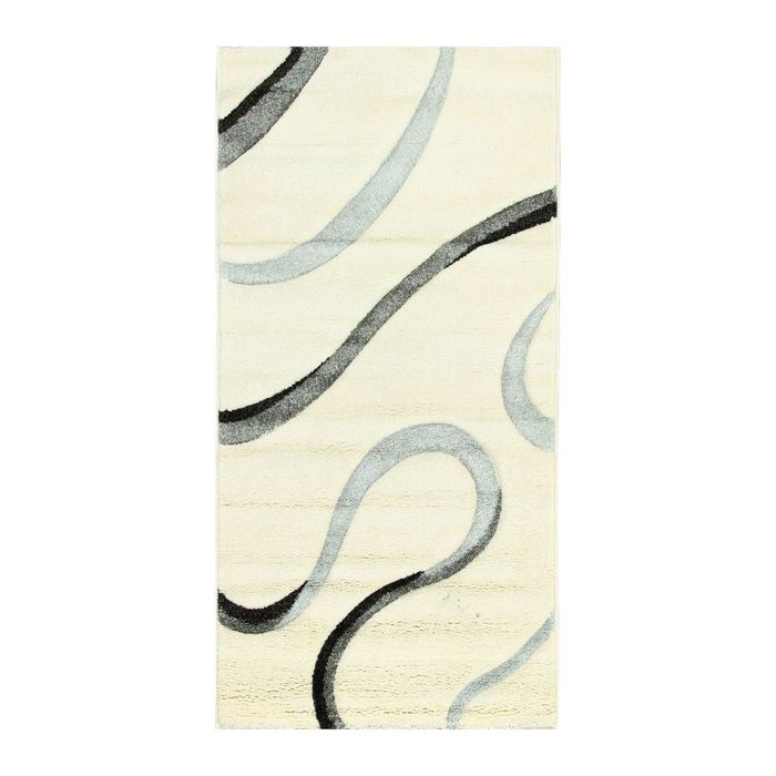 Ковёр Rio Carving 223 CREAM/CREAM 1.2*1.8 м, прямоугольный