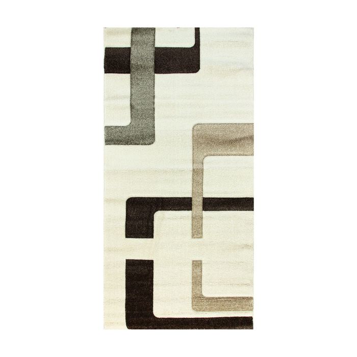 Ковёр Rio Carving 389 CREAM/CREAM 1.0*2.0 м, прямоугольный