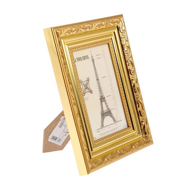 Фоторамка пластик 10х15 см "Офелия" 13,4х18,4 см