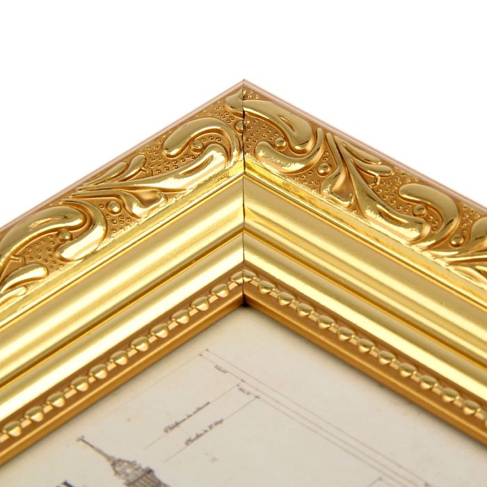 Фоторамка пластик 10х15 см "Офелия" 13,4х18,4 см