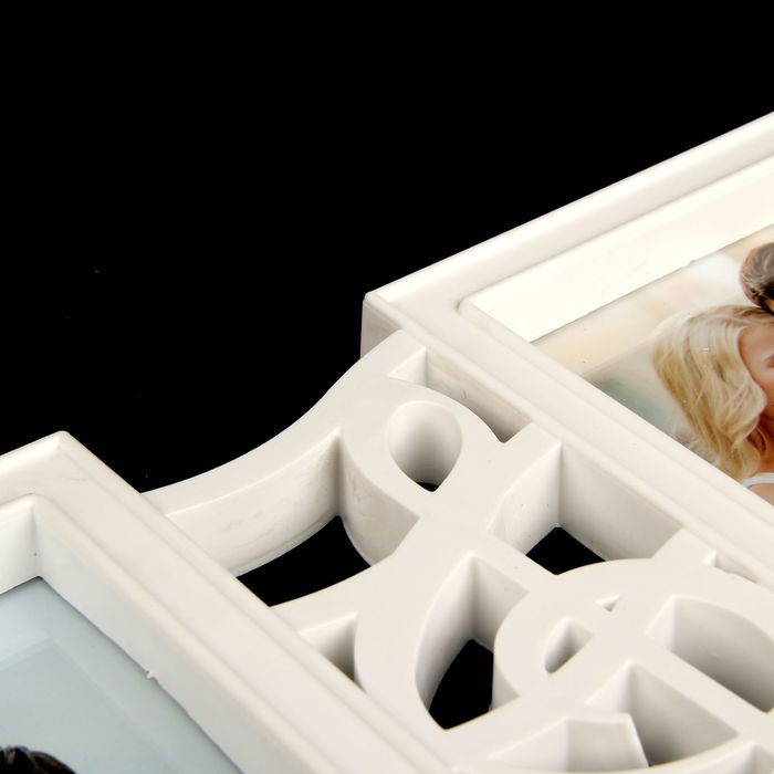 Фоторамка пластик на 2 фото 13х18 см "Музыка" 39,5х20,5 см