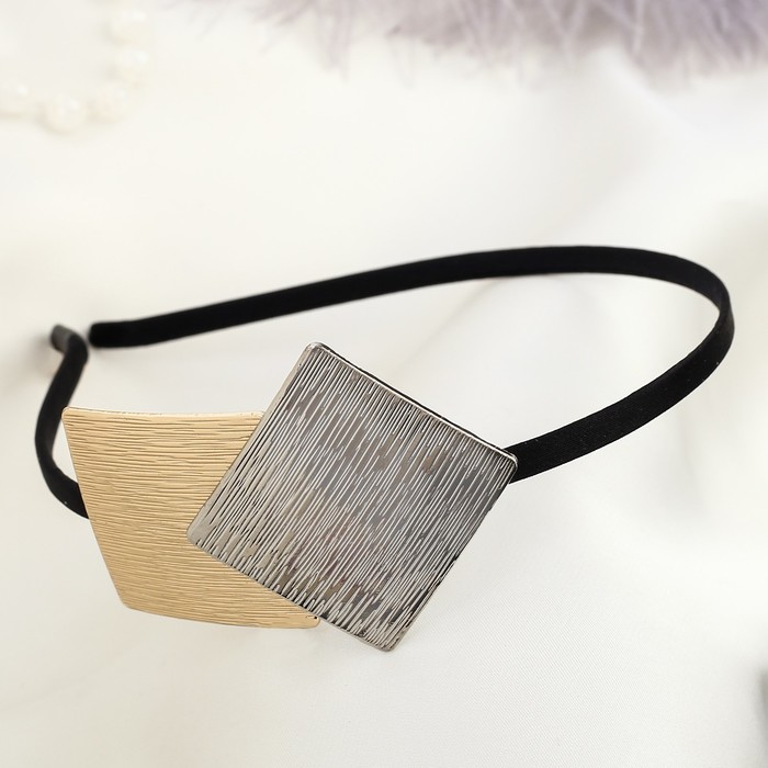 Ободок для волос "Либерти" ромбы