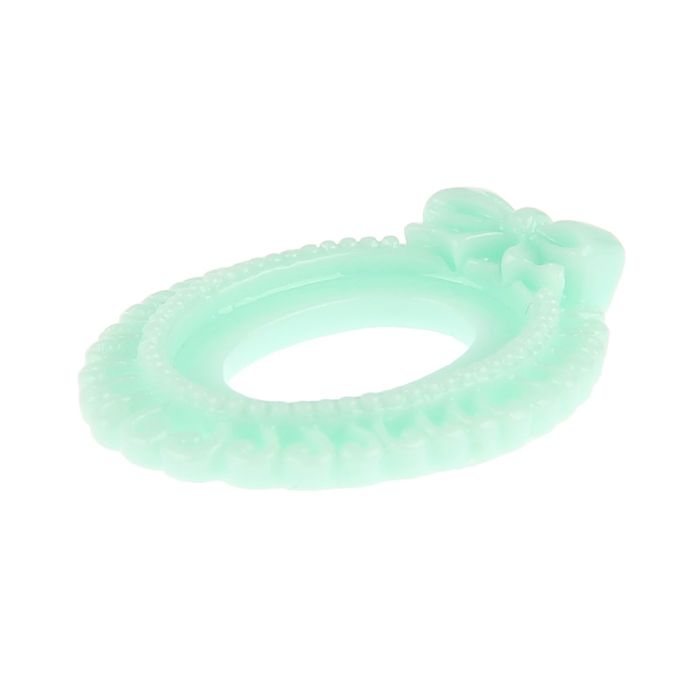 Основы для камей "С бантом" набор 10 шт 2,8х2,1 см