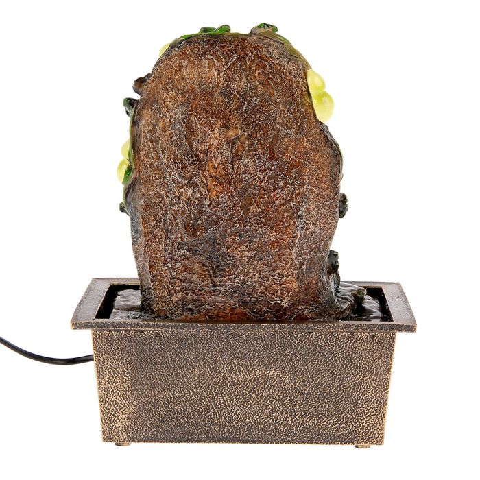 Фонтан "Хотей с тыквами", цветной 26х21х16 см