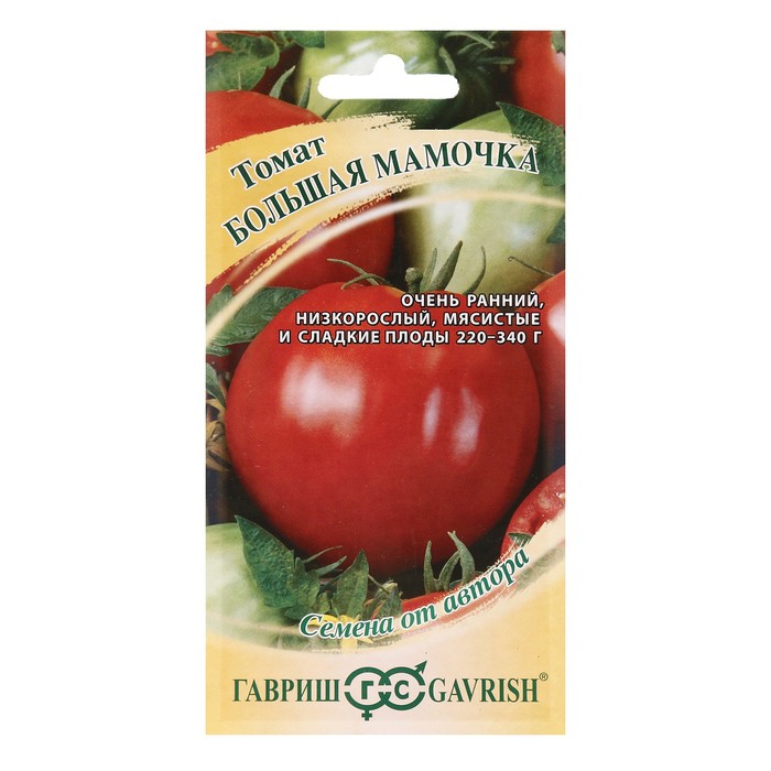 

Семена Томат "Большая мамочка", очень ранний, 0,05 г