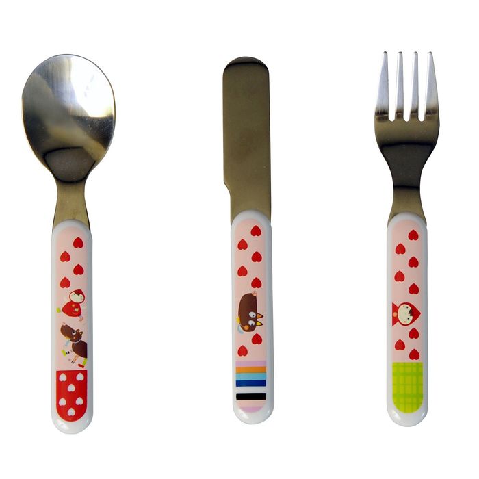 Набор столовых приборов Ebulobo "Красная шапочка"