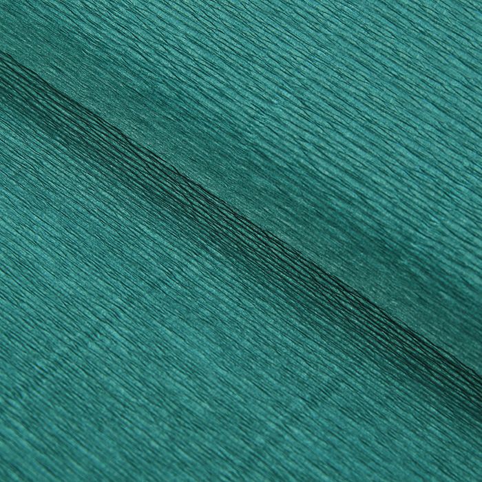 Бумага гофрированная, 960 "Тёмно-зелёная", 0,5 х 2,5 м