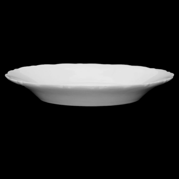 Тарелка 16 см «Классика», цвет белый