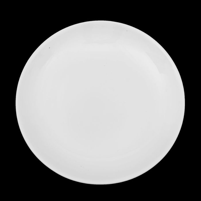 Тарелка d=22 см «Классика», цвет белый