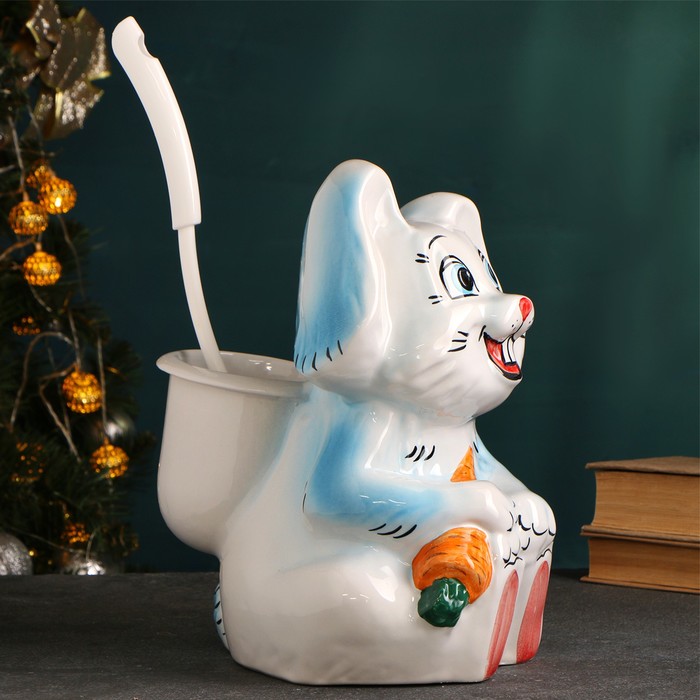 Подставка под ёрш "Заяц"