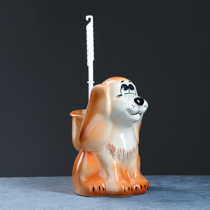 Подставка под ёрш "Собака"