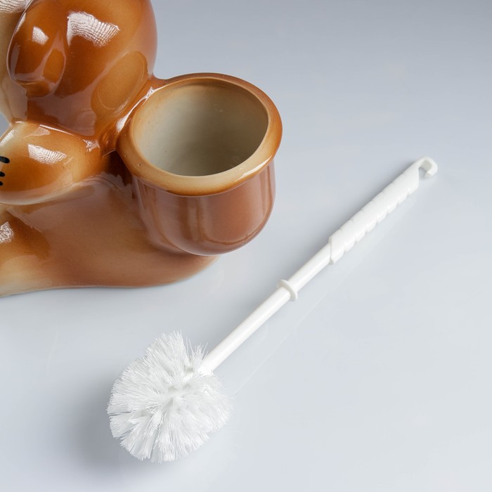 Подставка под ёрш "Мишка"