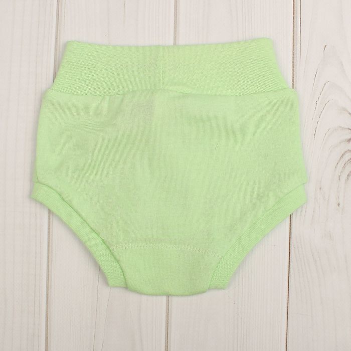 Трусы ясельные, рост 68 см (44), цвет салатовый