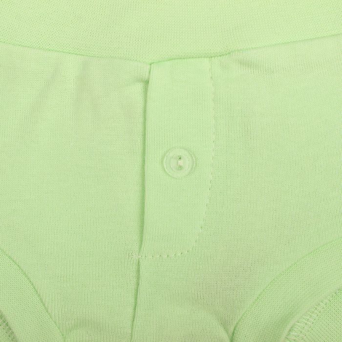 Трусы ясельные, рост 62 см (40), цвет салатовый